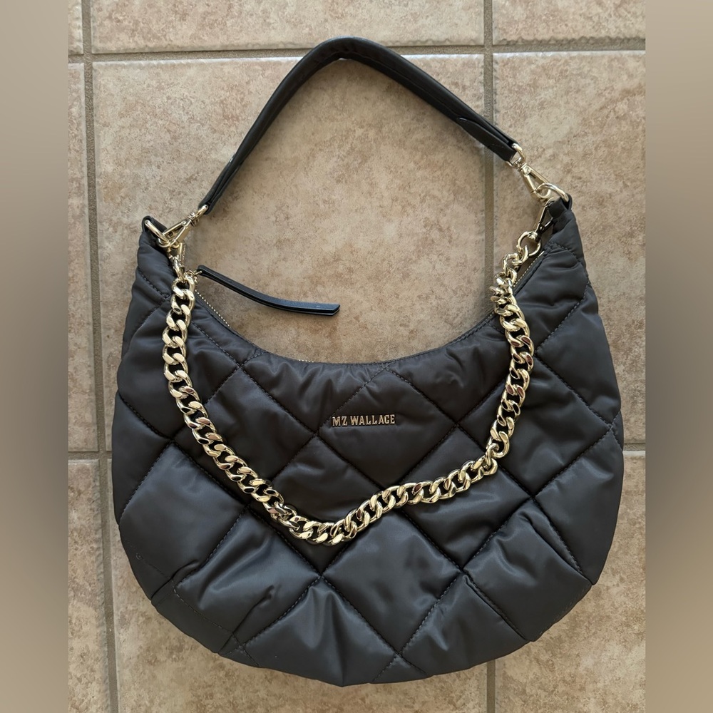 MZ Wallace quilted Madison shoulder bag